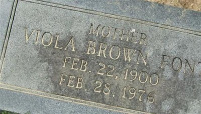 Viola Brown Font on Sysoon