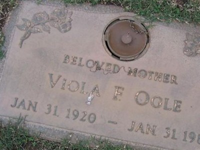Viola Fern Huskisson Ogle on Sysoon