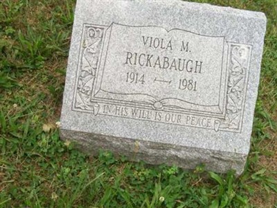 Viola M. McElroy Rickabaugh on Sysoon