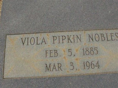 Viola Pipkin Nobles on Sysoon