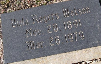 Viola Rogers Watson on Sysoon