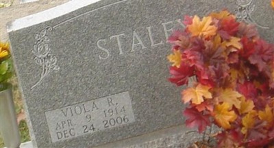 Viola Rose (Thorpe) Staley on Sysoon