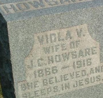 Viola V. Howsare on Sysoon