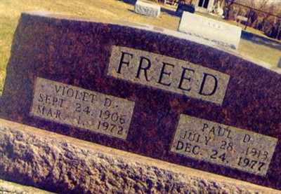 Violet D. Freed on Sysoon
