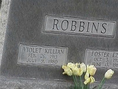 Violet Killian Robbins on Sysoon