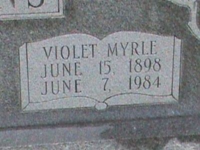 Violet Myrle Stephens on Sysoon