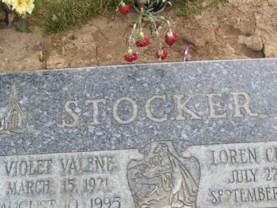 Violet Valene Arter Stocker on Sysoon