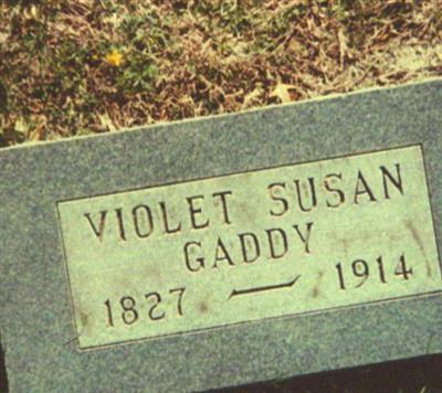 Violette Susan Roberts Gaddy on Sysoon