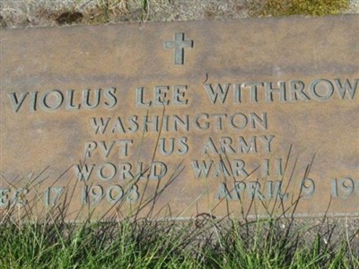 Violus Lee Withrow on Sysoon