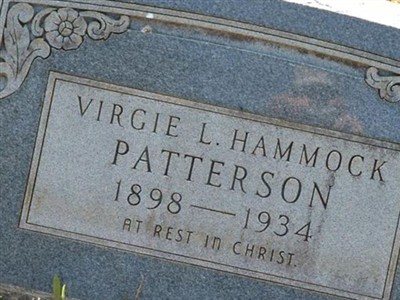 Virgie L Hammock Patterson on Sysoon