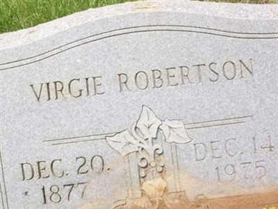 Virgie Robertson on Sysoon