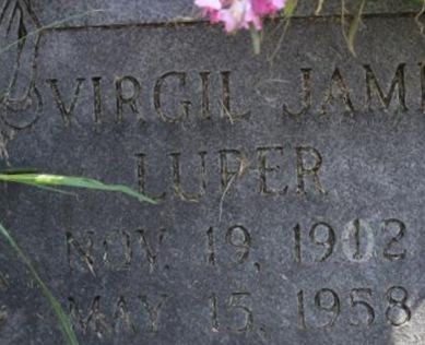 Virgil James Luper on Sysoon