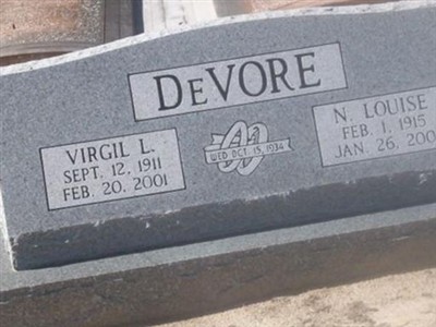 Virgil L DeVore on Sysoon