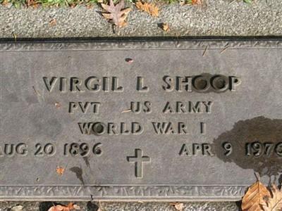 Virgil L. Shoop on Sysoon