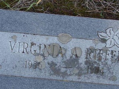 Virginia A. Riffel on Sysoon