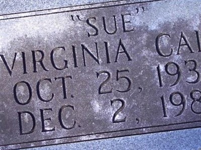 Virginia Cain Phillips on Sysoon