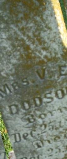 Virginia E Dodson on Sysoon