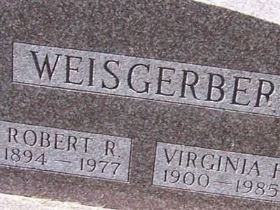 Virginia H Weisgerber on Sysoon