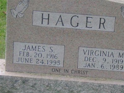 Virginia M. Hager on Sysoon