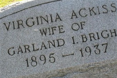 Virginia R. Ackiss Bright on Sysoon