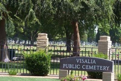 Visalia Public Cemetery on Sysoon