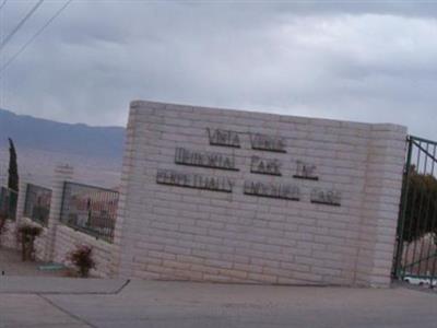 Vista Verde Memorial Park on Sysoon