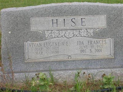 Vivan Eugene Hise on Sysoon