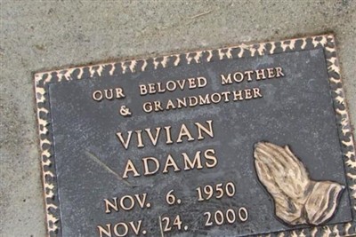 Vivian Adams on Sysoon