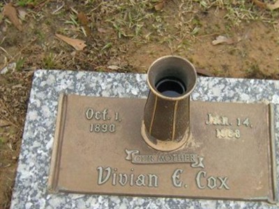 Vivian E Cox on Sysoon