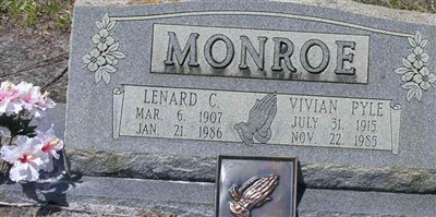 Vivian Pyle Monroe on Sysoon