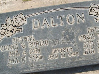 Vivian Vee Shamo Dalton on Sysoon