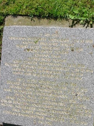 Vizefeldwebel Schonfeld Ernst on Sysoon
