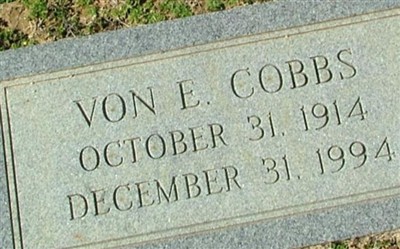 Von E. Cobbs on Sysoon