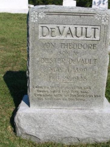 Von Theodore DeVault on Sysoon