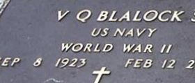 V. Q. Blalock on Sysoon