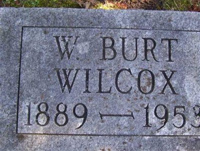 W. Burt Wilcox on Sysoon