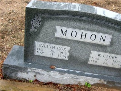 W. Cager Mohon on Sysoon
