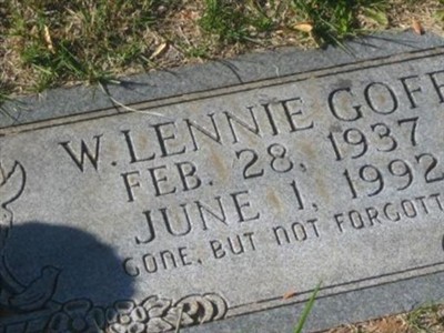 W. Lennie Goff on Sysoon