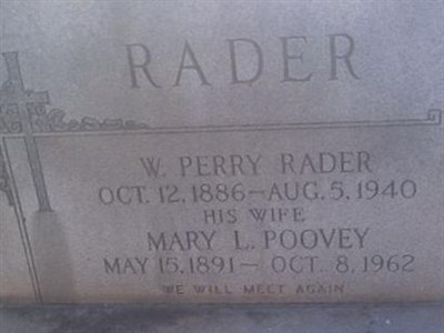 W. Perry Rader on Sysoon