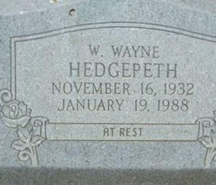 W. Wayne Hedgepath on Sysoon