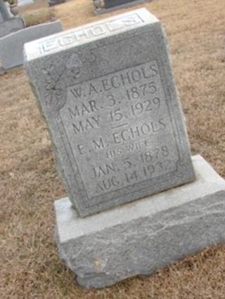 W A Echols on Sysoon