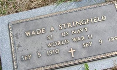 Wade A Stringfield on Sysoon