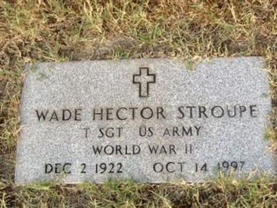 Wade Hector Stroupe on Sysoon