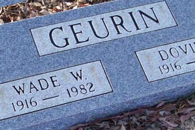 Wade W. Geurin on Sysoon