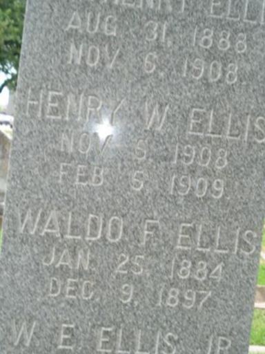 Waldo F. Ellis on Sysoon