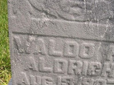 Waldo H Aldrich on Sysoon