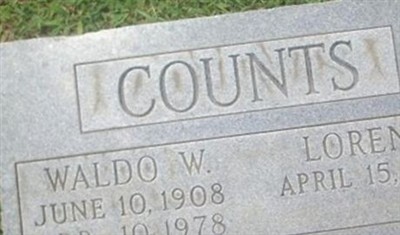 Waldo W. Counts on Sysoon