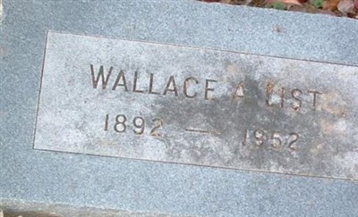 Wallace A. List on Sysoon