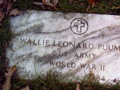 Wallie Leonard Puumala on Sysoon