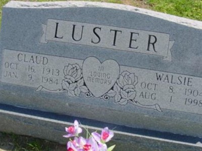 Walsie M. Luster on Sysoon